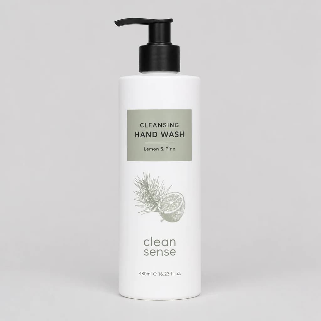 CleanSense Cleansing Hand Wash — Lemon & Pine 480ml