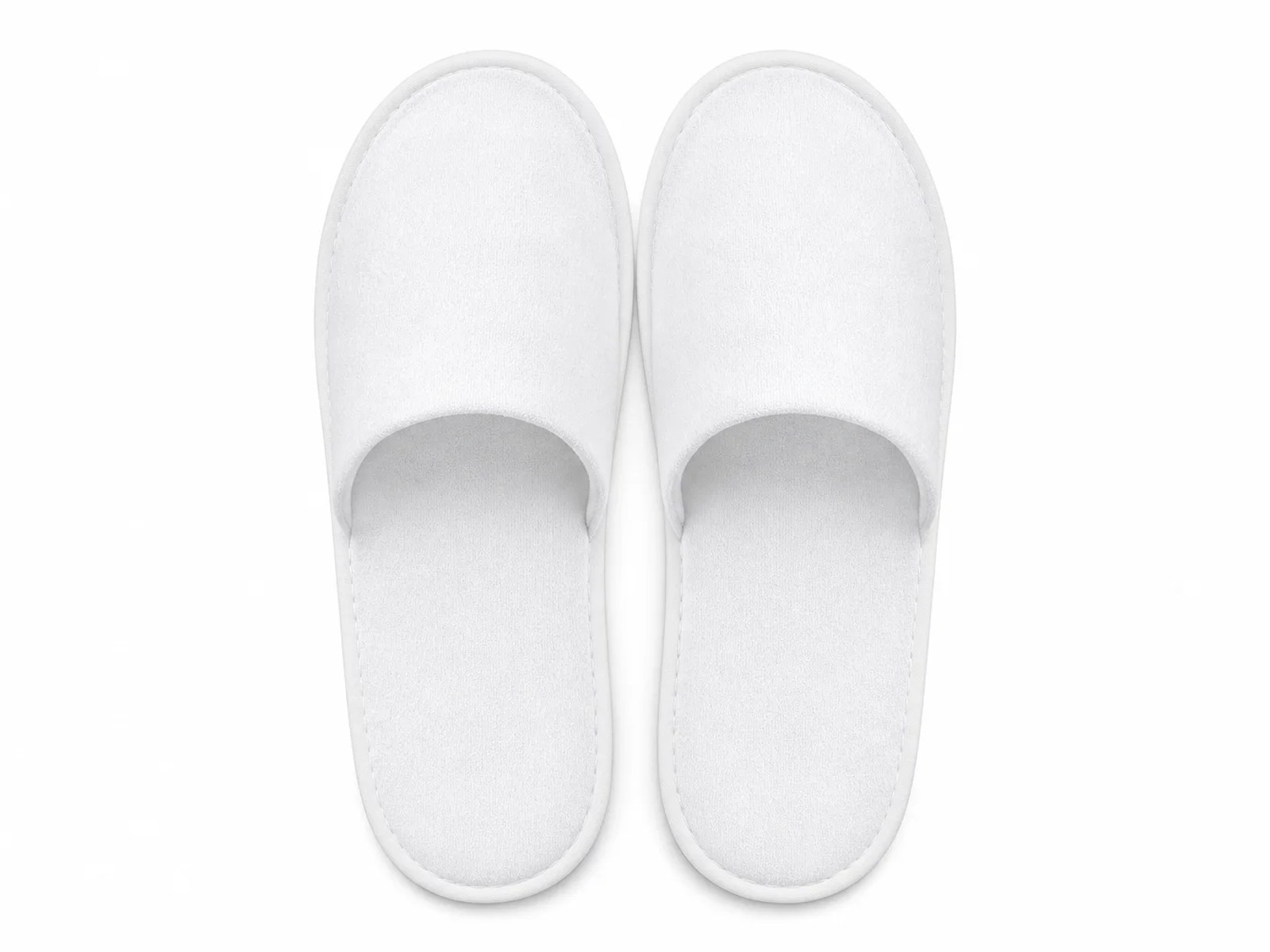 Bathroom slippers for hotels — bulk guest amenity supply