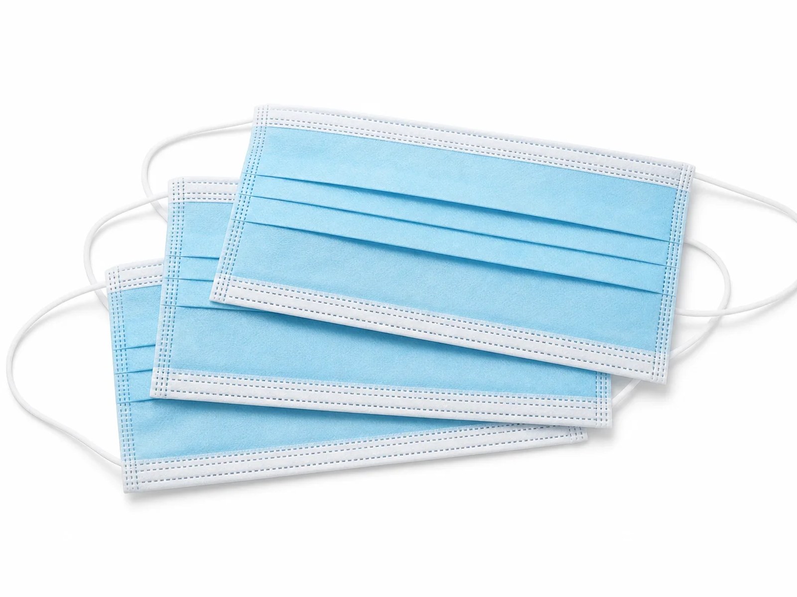 Medical surgical face masks — dispatch-ready stock